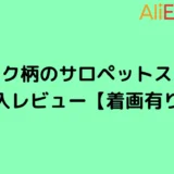 【AliExpress】チェック柄のサロペットスカート購入レビュー【着画有り】