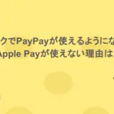 アリエクでPayPayが使えるようになった?Apple Payが使えない理由は?