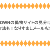 ZOZOTOWNの偽物サイトの見分け方は?対策方法も!なりすましメールも注意?